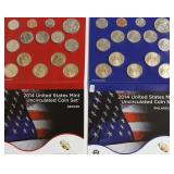 2014 MINT SET P D MINTS