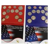 2016 MINT SET P D MINTS