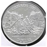 1989 CANADA SILVER DOLLAR GEM