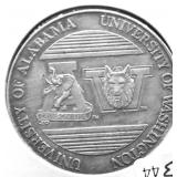 1986 ALABAMA SUN BOWL 1 OZ .999 SILVER ROUND
