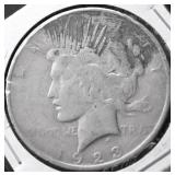 1923 PEACE DOLLAR CULL
