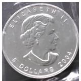 2004 CANADA MAPLE LEAF GEM