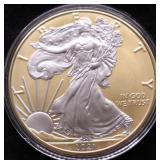 2021 COLORIZED SILVER EAGLE