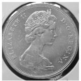 1965 CHOICE BU CANADA SILVER DOLLAR