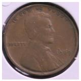 1909 VDB LINCOLN CENT XF