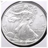 2018 SILVER EAGLE GEM