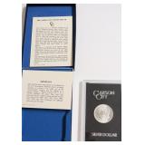 1882 CC CHOICE BU GSA MORGAN DOLLAR W BOX PAPERS