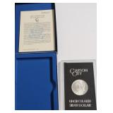 1883 CC CHOICE BU GSA MORGAN DOLLAR W BOX PAPERS
