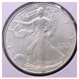 2000 SILVER EAGLE GEM