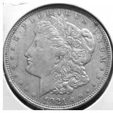 1921 MORGAN DOLLAR AU