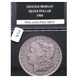 1904 MORGAN DOLLAR F