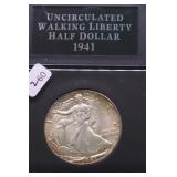 1941 CHOICE BU WALKING HALF DOLLAR