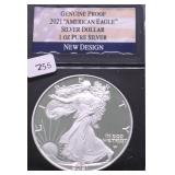 2021 PROOF SILVER EAGLE