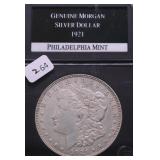 1921 MORGAN DOLLAR AU