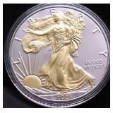 2021 COLORIZED SILVER EAGLE