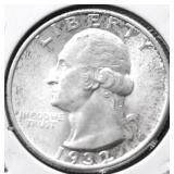 1932 GEM BU WASHINGTON QUARTER