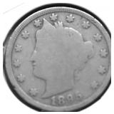 1895 V NICKEL G