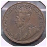 1916 CANADA LARGE CENT AU