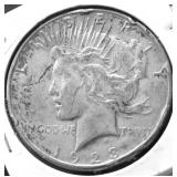 1923 S PEACE DOLLAR VF