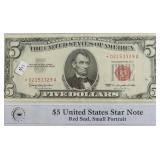 STAR 5 $ US LEGAL TENDER AU