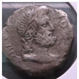 323 BC MACEDONIAN SILVER TETDRACHM VF RARE