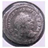 100 AD ROMAN EMPIRE SILVER DENARUS F
