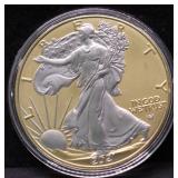 2021 COLORIZED SILVER EAGLE