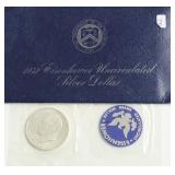 1972 S SILVER GSA IKE DOLLAR