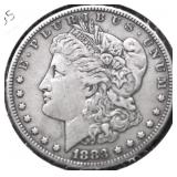 1883 MORGAN DOLLAR XF