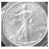 1999 SILVER EAGLE GEM