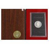 1972 S SILVER PROOF IKE DOLLAR