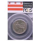 2009 PCGS GEM BU WASHINGTON QUARTER