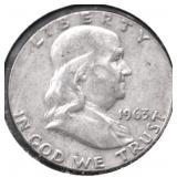 1963 FRANKLIN HALF DOLLAR