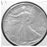1990 SILVER EAGLE GEM