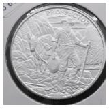 I OZ .999 SILVER ROUND