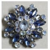 VINTAGE BLUE STONE BROACH