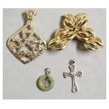 FASHION JEWELRY BROACH/ PENDANTS