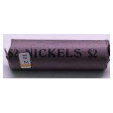 ROLL OF 1944 D WAR NICKELS