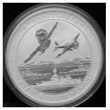 PEAR HARBOR 1 OZ .9999 SILVER ROUND