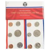 1987 MINT SET P D MINTS
