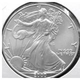 2000 SILVER EAGLE GEM
