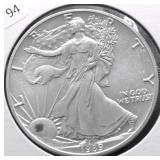 1989 SILVER EAGLE GEM