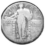 1930 STANDING QUARTER VG