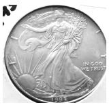 1993 SILVER EAGLE GEM