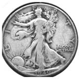 1940 WALKING HALF DOLLAR VF