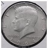 1964 CHOICE BU KENNEDY HALF DOLLAR