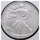 2001 SILVER EAGLE GEM