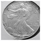 1999 SILVER EAGLE GEM