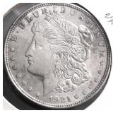 1921 MORGAN DOLLAR XF