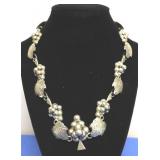95.6 (3 OZ STERLING) VINTAGE GRAPE NECKLACE